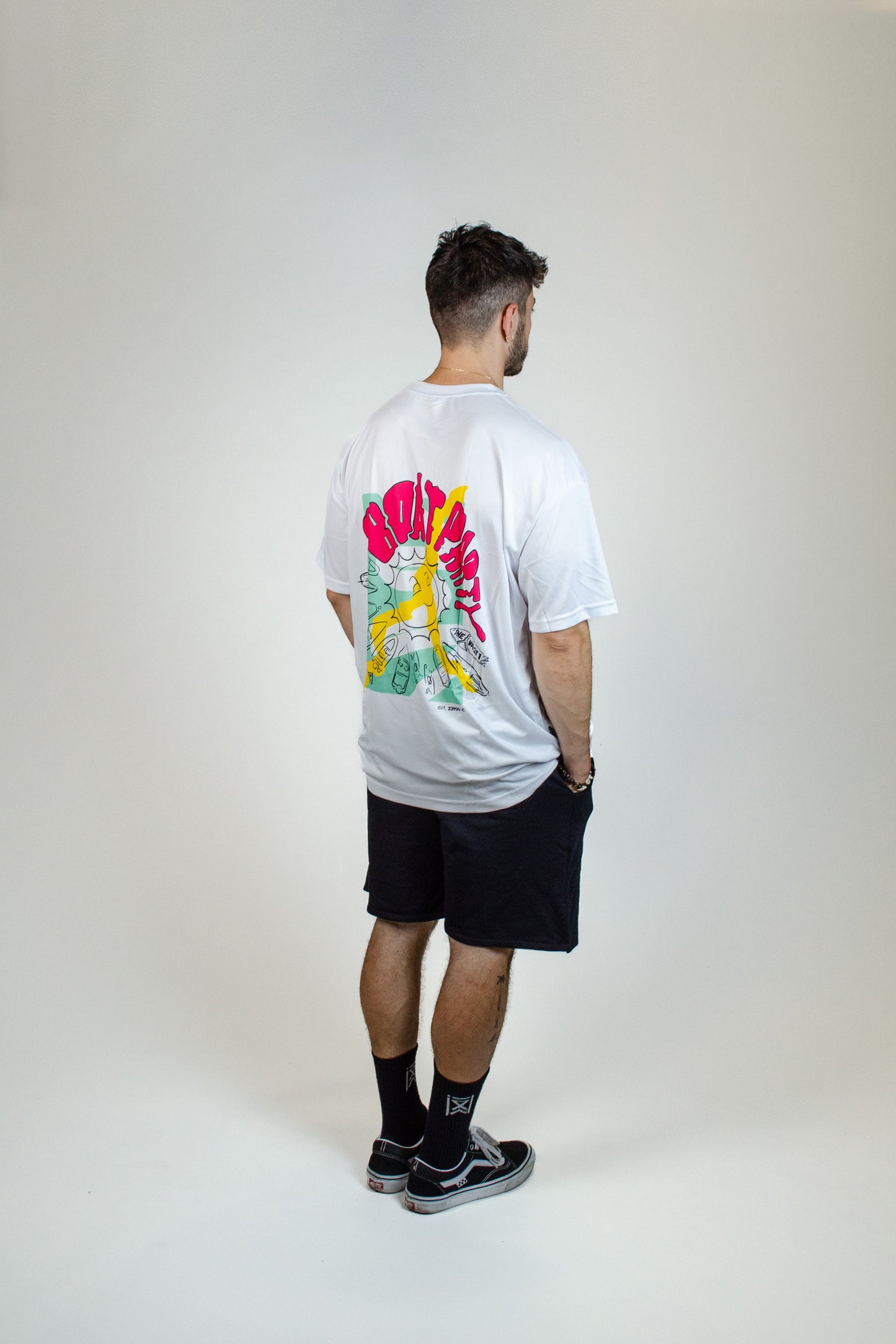 Boat Party Tee | White