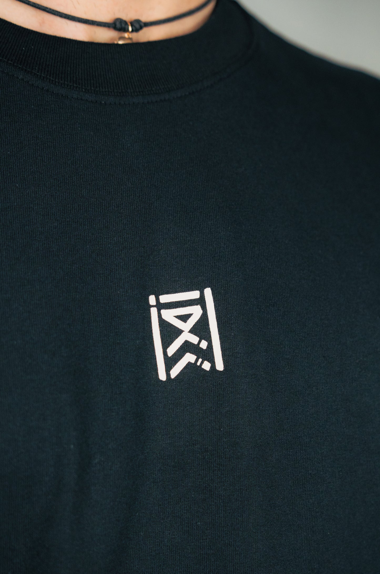 T-shirt | Black + Sand, Swirl Series