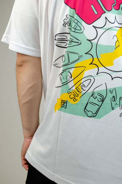 Boat Party Tee | White