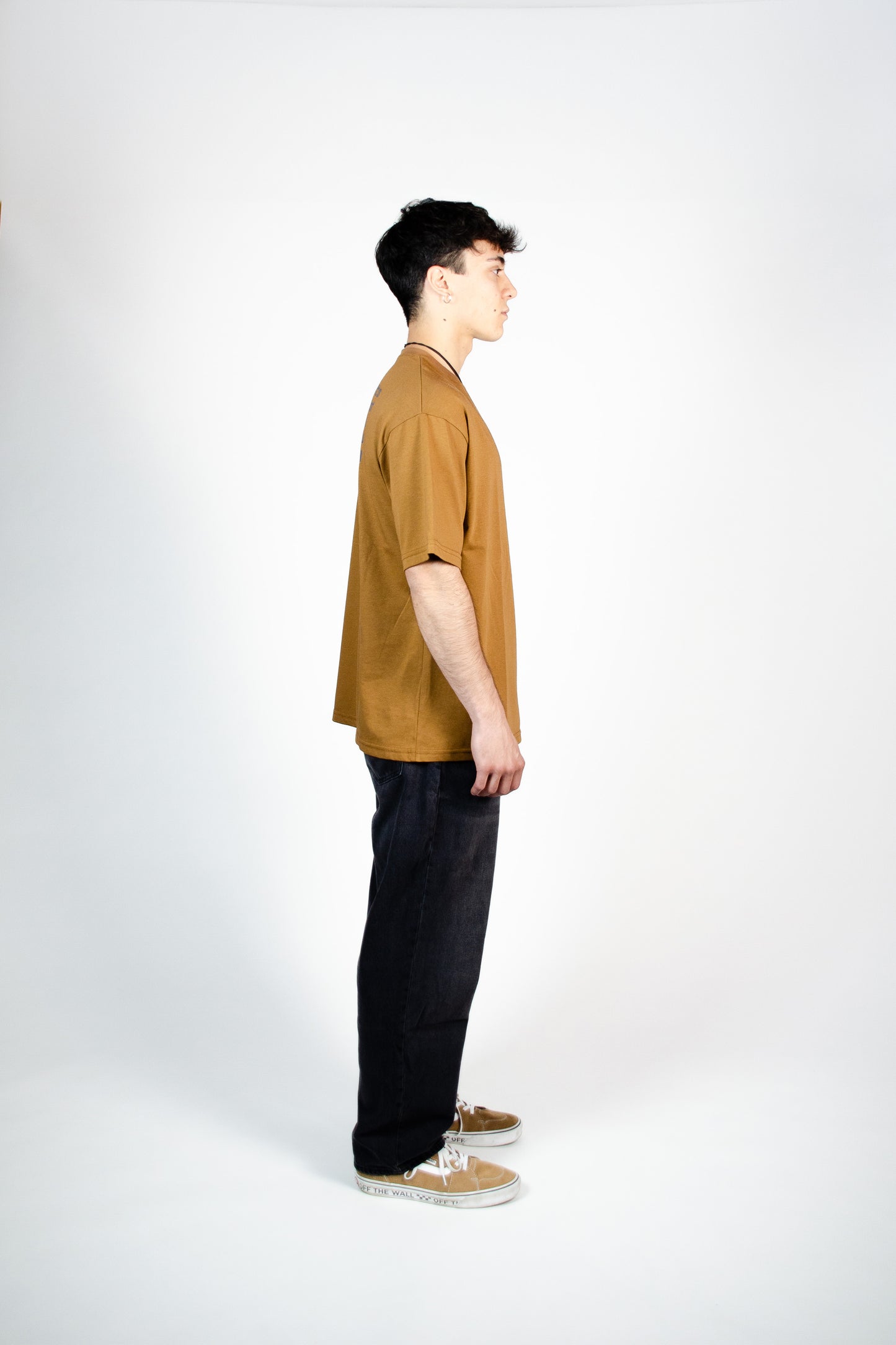 Philosophy Tee | Tobacco + Dark Grey