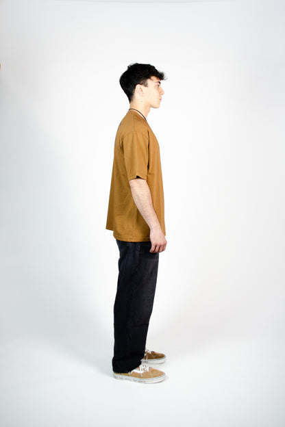 Philosophy Tee | Tobacco + Dark Grey