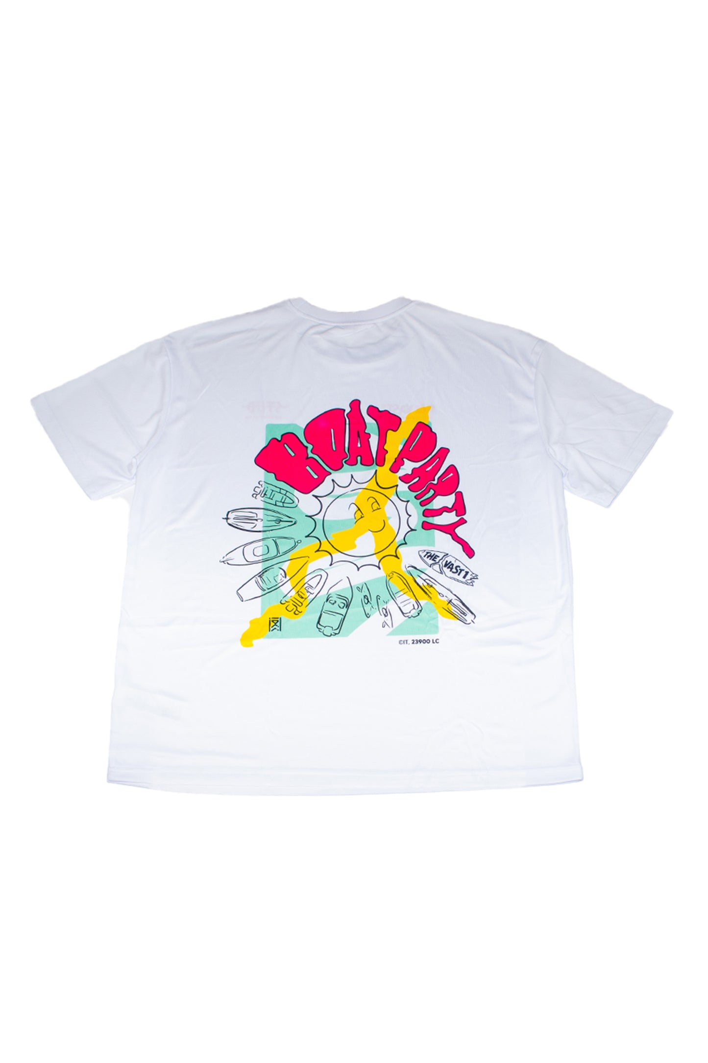 Boat Party Tee | White